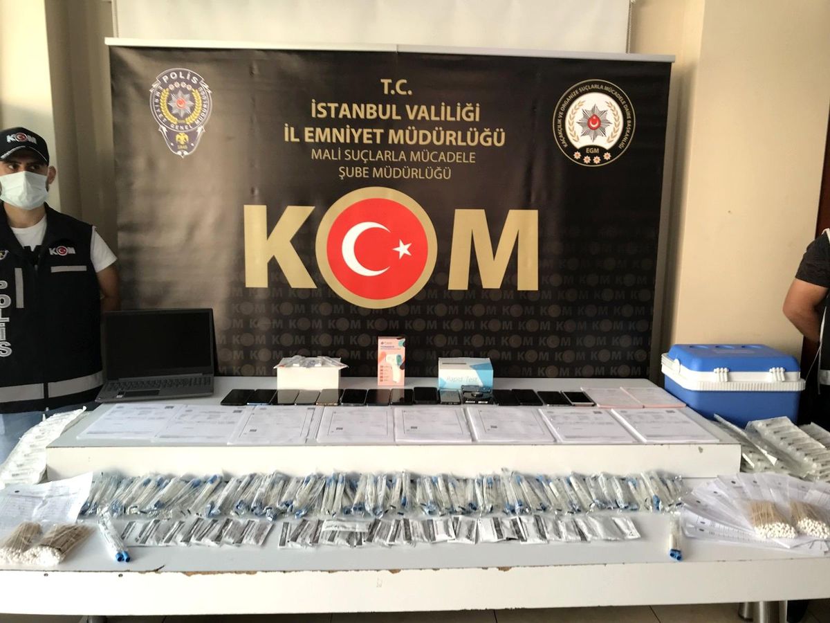Son dakika... Sahte Covid-19 negatif test sonucu satan çeteye ikinci dalga operasyon: 3 kişi daha yakalandı