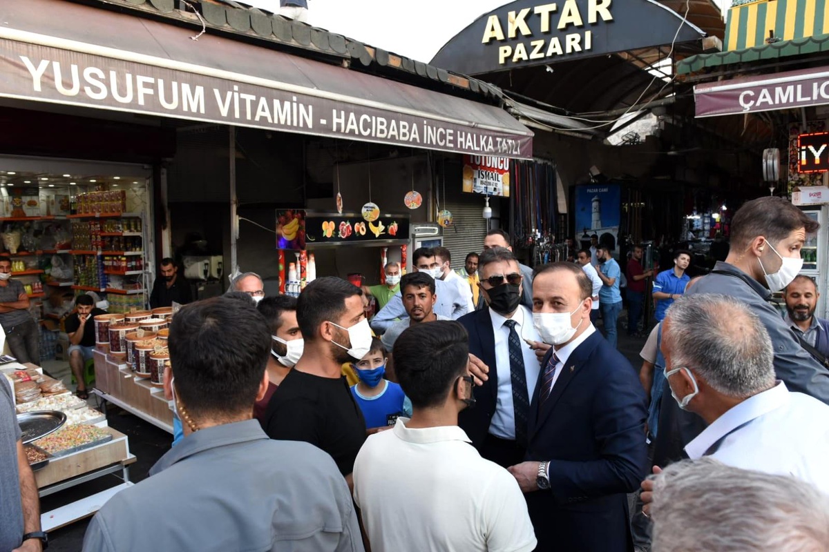 Vali Erin, Tarihi Çarşılarda Halkla Buluştu