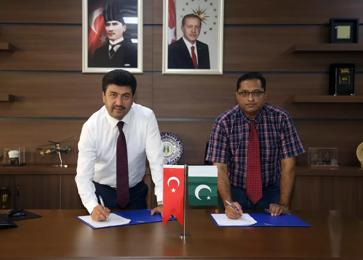 SUBÜ ile Pakistan\'daki üniversite arasında teknoloji paylaşımı ve öğrenci değişimi yapılacak