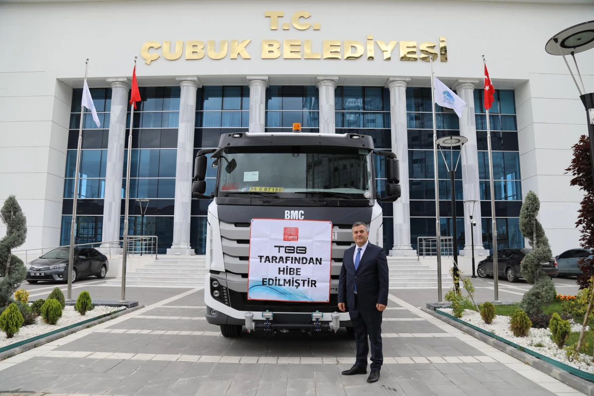 Türkiye Belediyeler Birliği, Çubuk Belediyesine tanker hibe etti