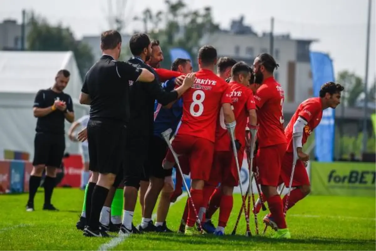 Ampute Futbol Milli Takımı, Avrupa Şampiyonası\'nda yarı finalde