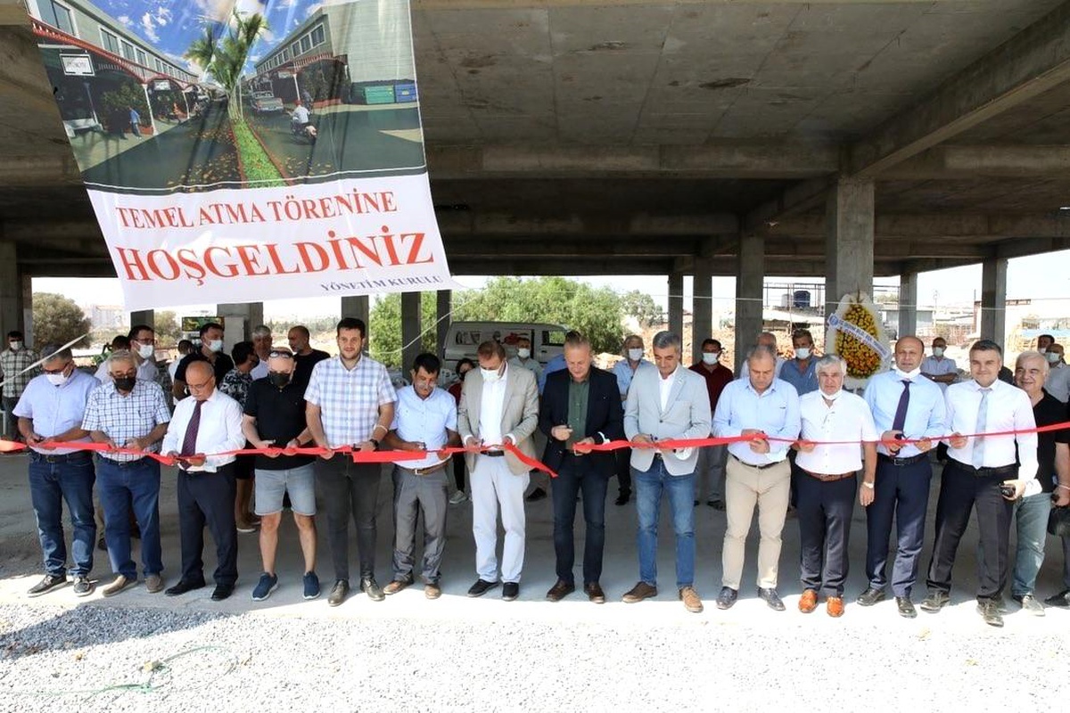 Başkan Atabay, Küçük Sanayi Sitesi temel atma törenine katıldı