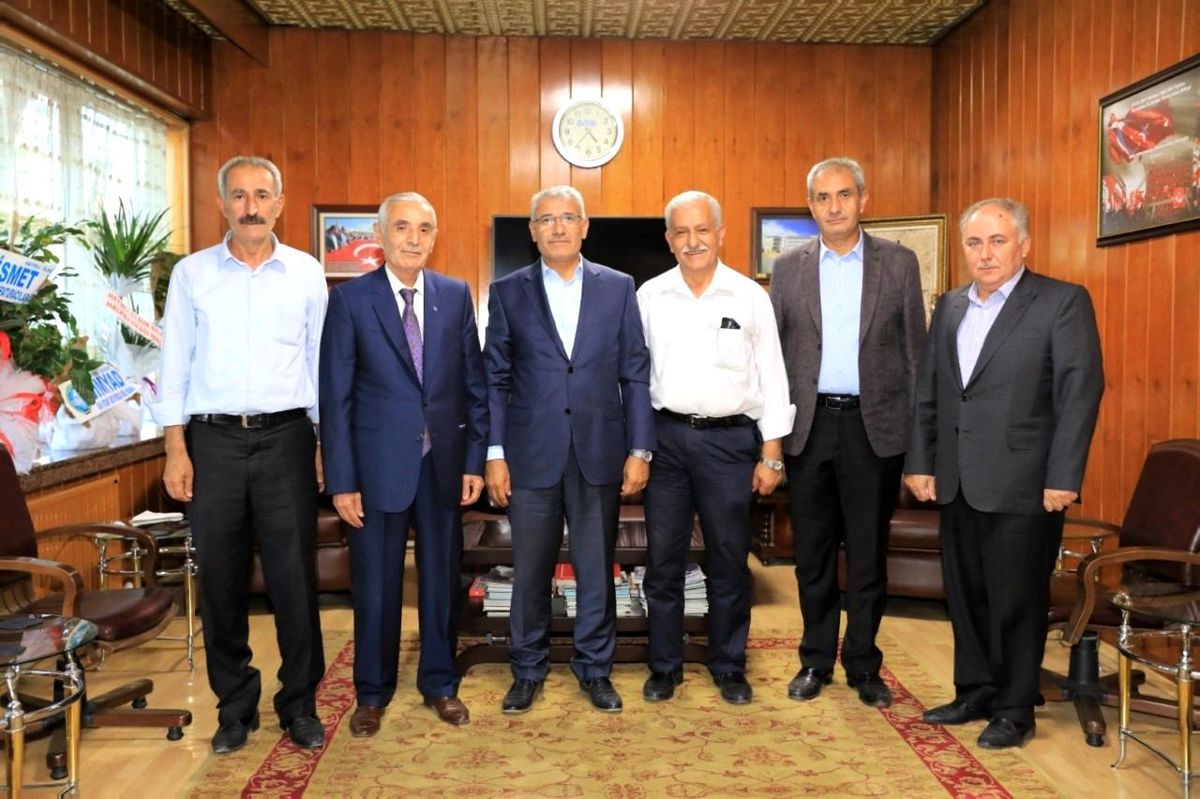 Başkan Güder\'den ESKKK Başkanı Evren\'e ziyaret