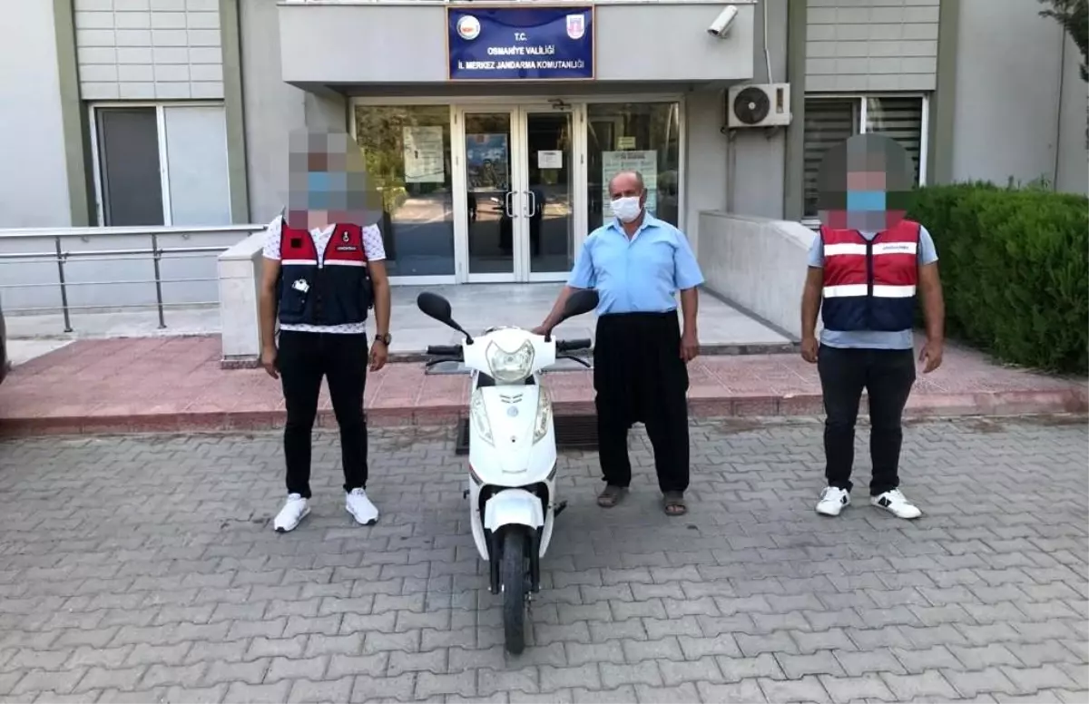 Çalınan motosiklet bulunarak sahibine teslim edildi