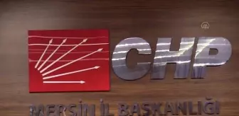 CHP Grup Başkanvekili Özel, partisinin Mersin İl Başkanlığını ziyaretinde konuştu