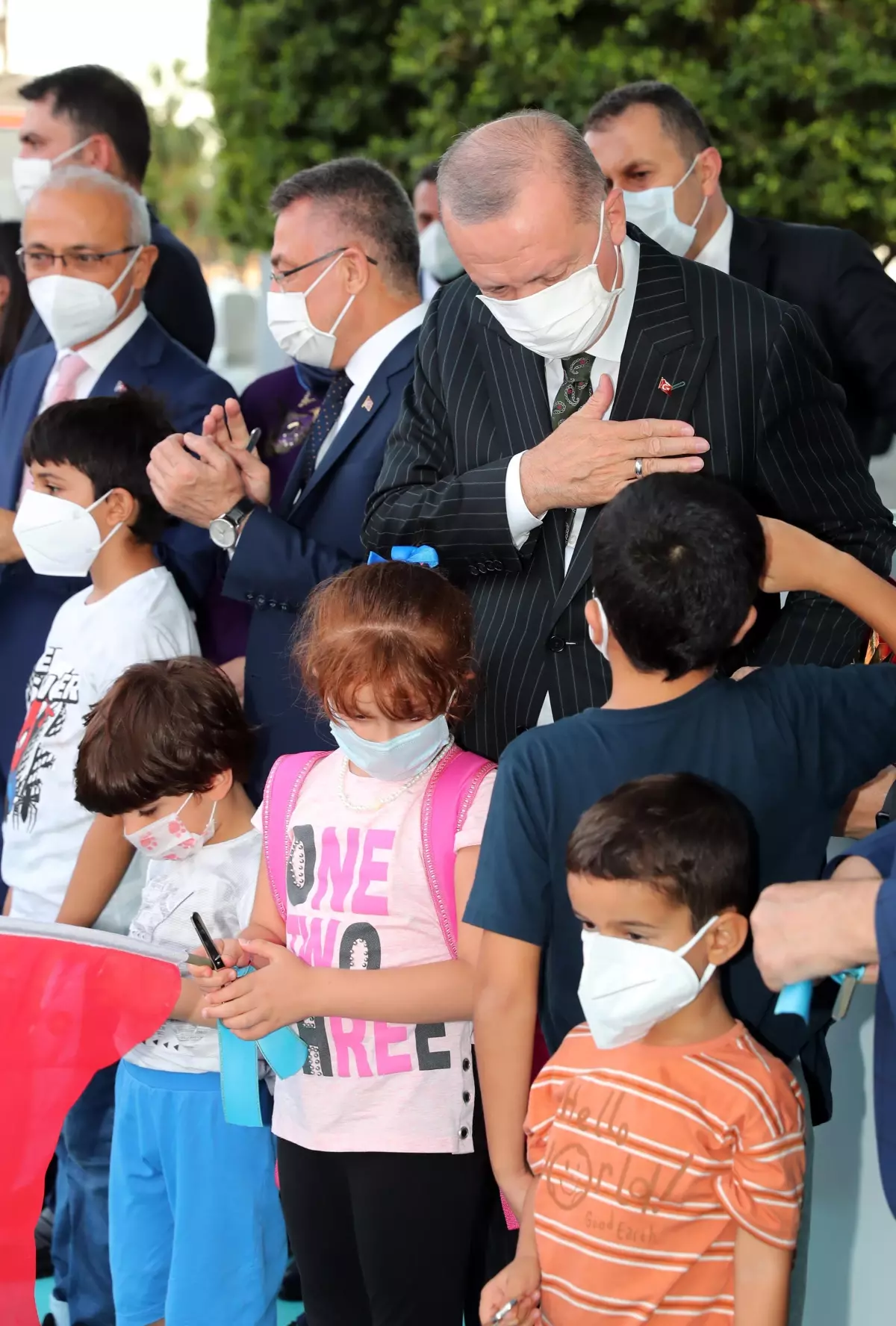 Cumhurbaşkanı Erdoğan, Mersin\'de toplu açılış töreninde konuştu: (1)