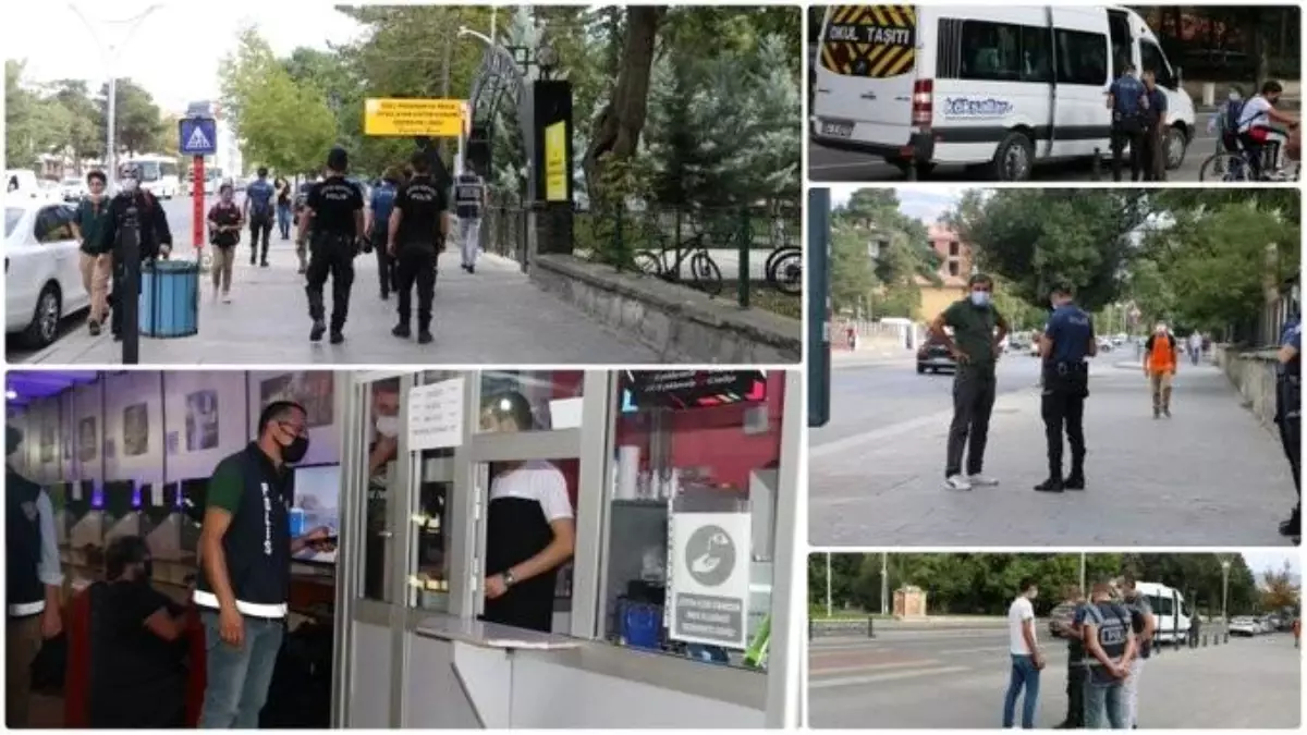 Erzincan polisinden "Güvenli Eğitim Uygulaması"