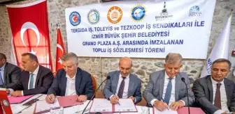 Grand Plaza'da toplu sözleşme sevinci