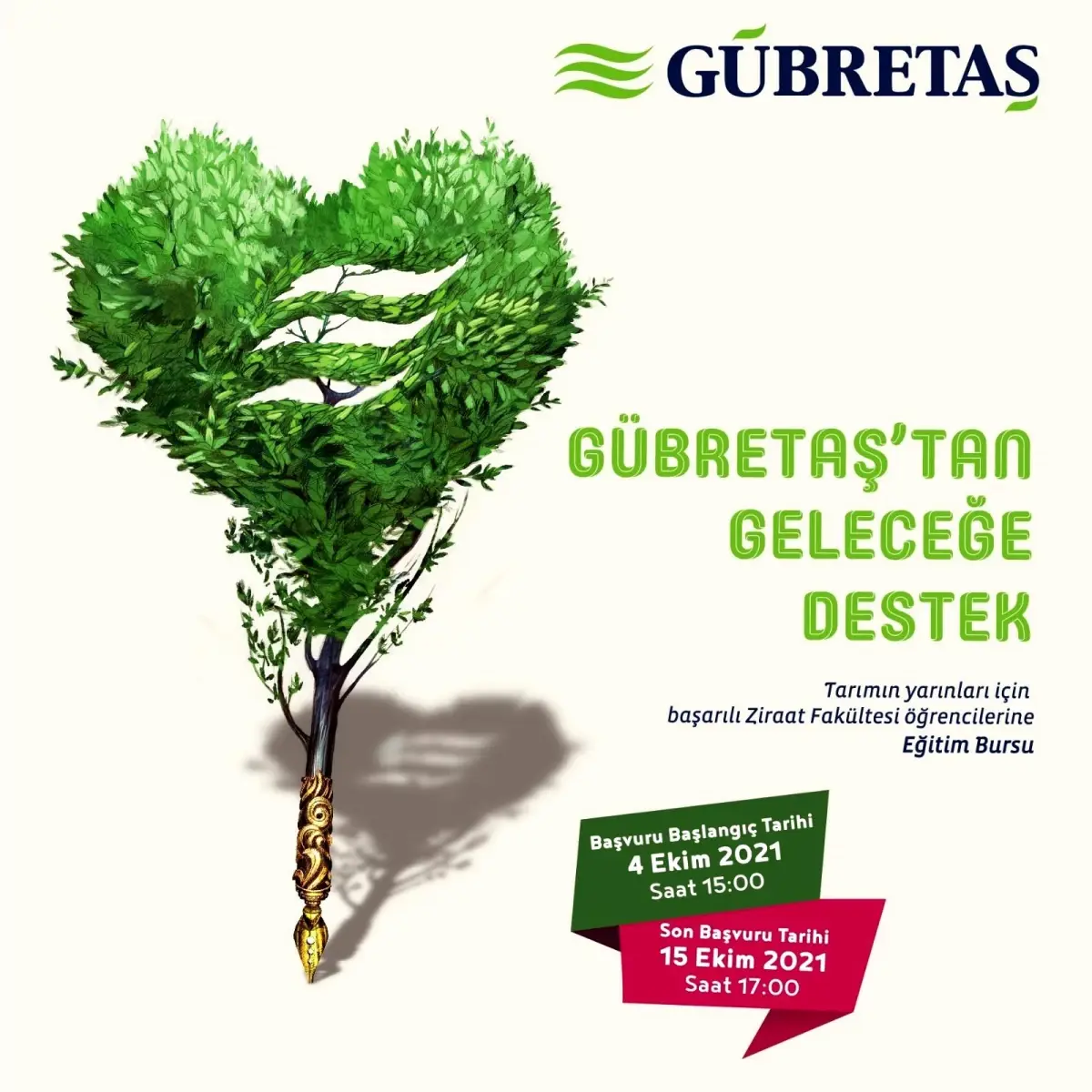 GÜBRETAŞ Eğitim Bursu\'na başvurular 4 Ekim\'de başlıyor