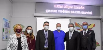 Son dakika haberleri... İÜ İstanbul Tıp Fakültesinde 'Beyza Büşra İnalöz Çocuk Yoğun Bakım Ünitesi' açıldı