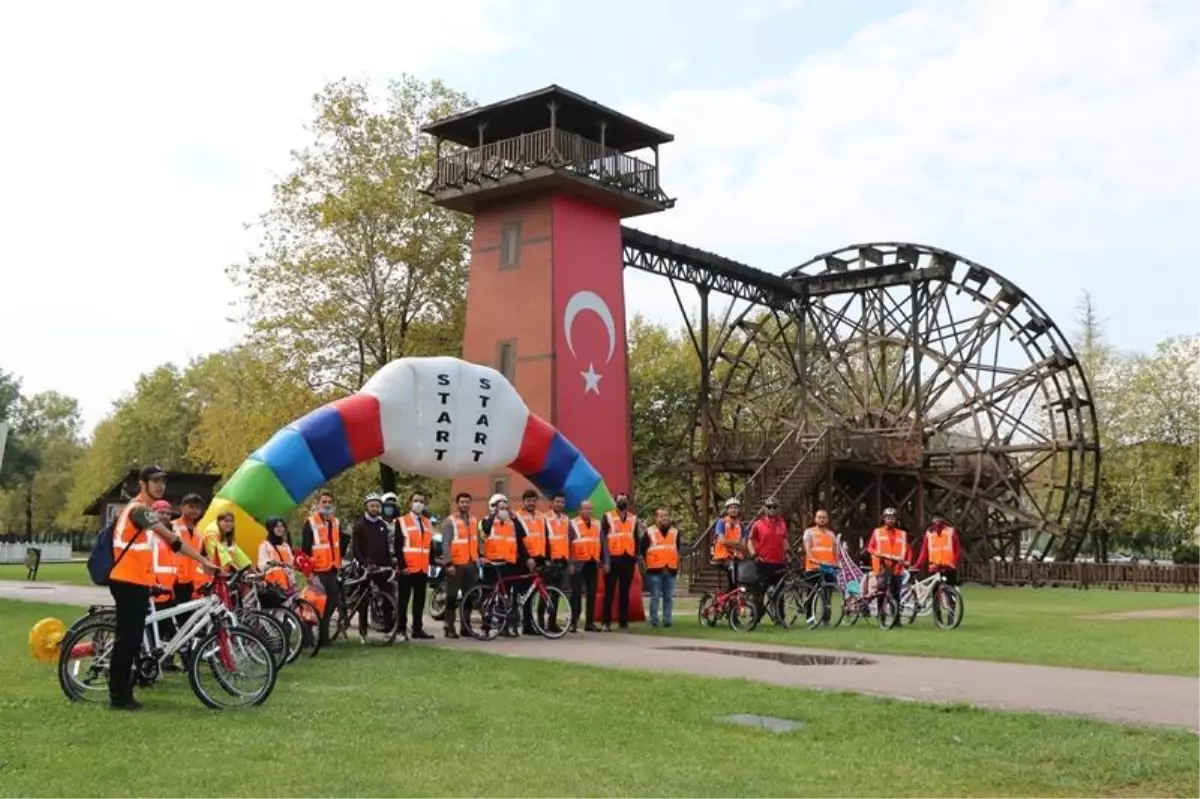 Sakarya\'da Ahilik Haftası kapsamında bisiklet turu düzenlendi