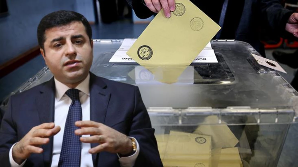 Son ankette çarpıcı detay! HDP seçmeninin yüzde 68.9\'u "Demirtaş\'ın işaretiyle hareket ederim" cevabı verdi