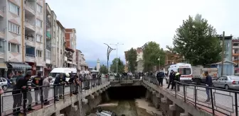 Tokat'ta devrilen otomobilin sürücüsü ile onu kurtarmak için dereye atlayan kişi yaralandı