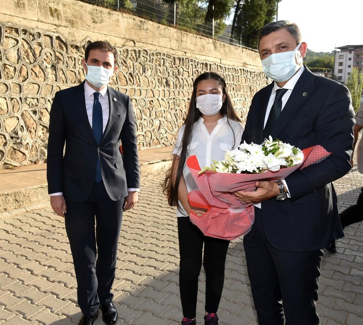 Vali Şahin, Sason Kaymakamı Mete ile bir araya geldi