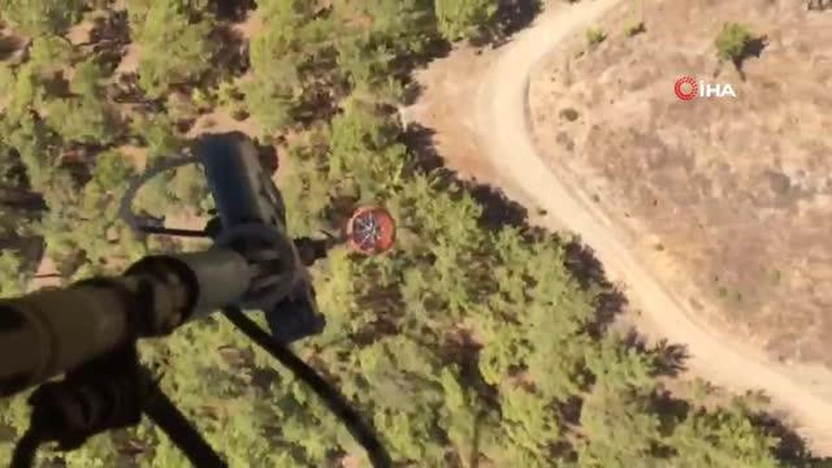 Son dakika haber! Anamur\'daki orman yangını kontrol altına alındı