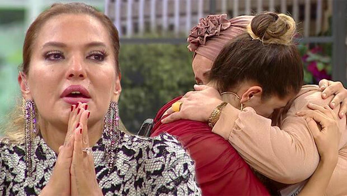 Demet Akalın gözyaşlarını tutamadı...Gelinim Mutfakta\'da hüzünlü anlar