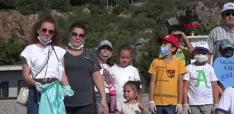 Denizden maske, inşaat malzemeleri, anten kablosu çıktı