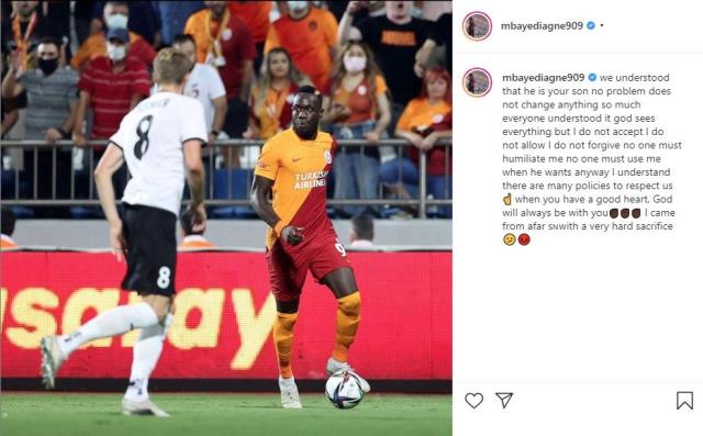 Diagne'nin Fatih Terim'i hedef alan paylaşımı ortalığı karıştırdı! Apar topar sildi