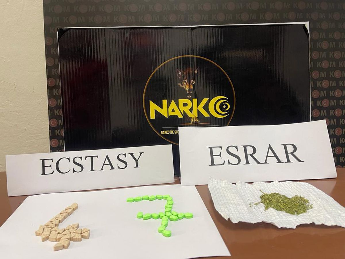 Nusaybin\'de 3 kilo 86 gram esrar ele geçirildi