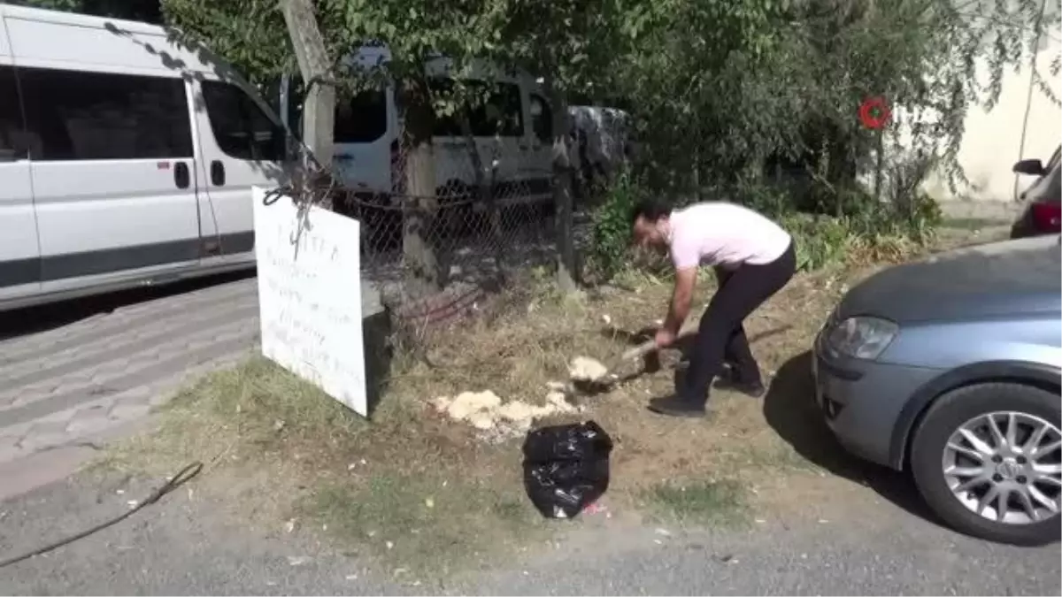 Sultangazi\'de bir garip olay: Her gün aynı yere pilav döküyor