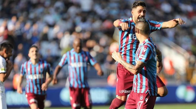 Trabzonspor, Süper Lig'de Kasımpaşa'yı 1-0'la geçen bordo-mavililer rekor kırdı