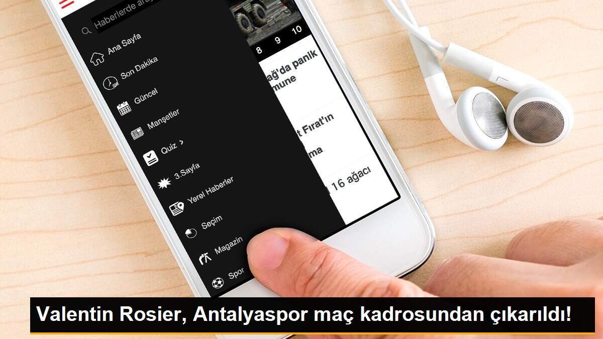 Beşiktaş\'ta Rosier, FTA Antalyaspor maçının kadrosundan çıkartıldı