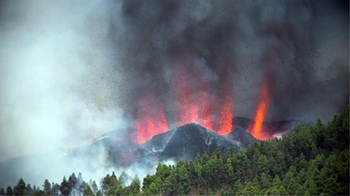 130 depremin ardından Kanarya Adaları\'nda yanardağ patladı