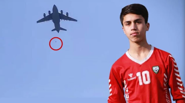 ABD tahliye uçağının kanadından düşen Afgan futbolcunun ailesi pilotların yargılanmasını istiyor