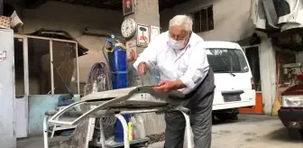 Ekonomik nedenlerden okuyamadı kaportacı ustası oldu, 50'ye yakın çırak yetiştirdi