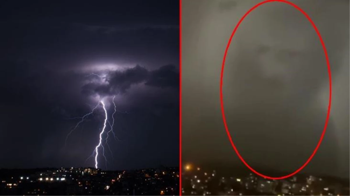 İstanbul\'da insan silüetinde bulut oluştu, herkes Nikola Tesla\'ya benzetti
