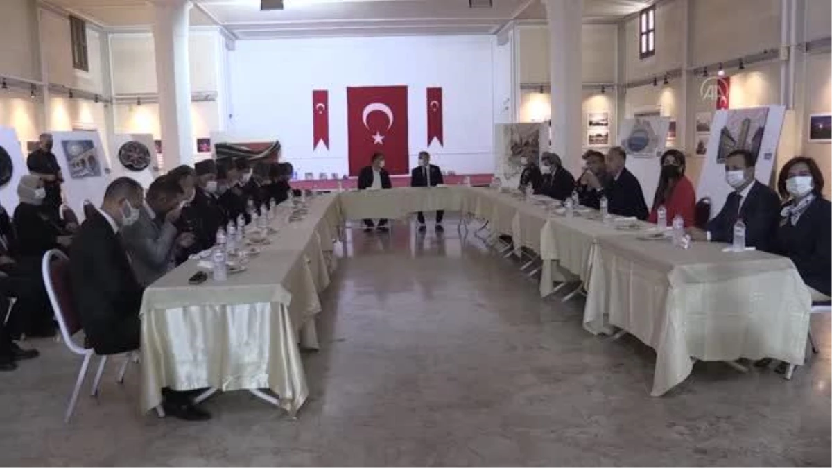 KKTC Başbakanı Ersan Saner, gazilerle buluştu