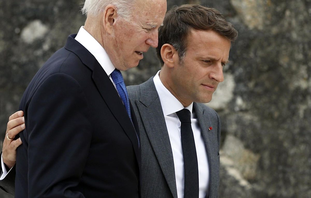 Macron ve Biden denizaltı krizini görüşecek