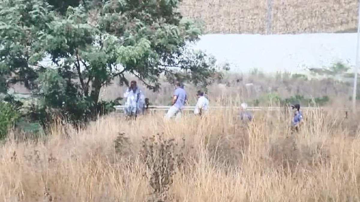 Meyve toplamaya giden aile, el ve ayakları bağlanmış ceset buldu