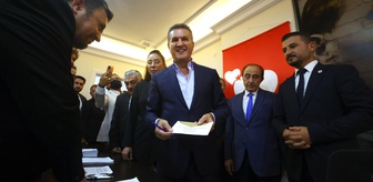 TDP Genel Başkanı Sarıgül, genel başkan adayı temayül yoklamasına katıldı