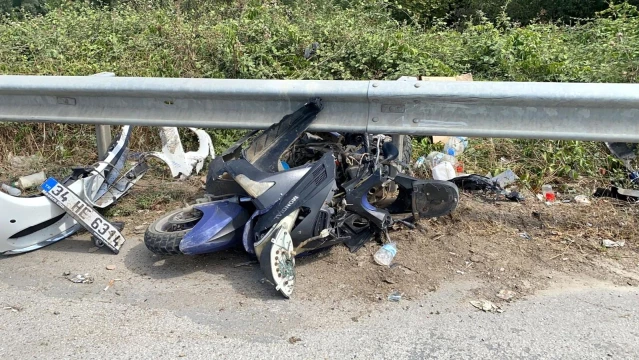 Trafik kuralına uymayan motosiklet sürücüsü hayatını kaybetti