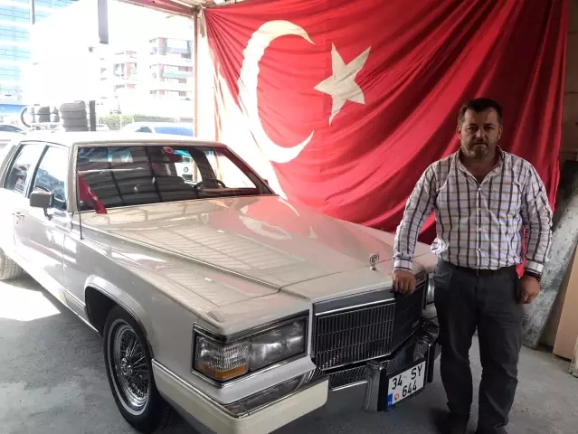 1970 model aracı için jant istedi, arabanın ilk sahibi ile karşılaştı