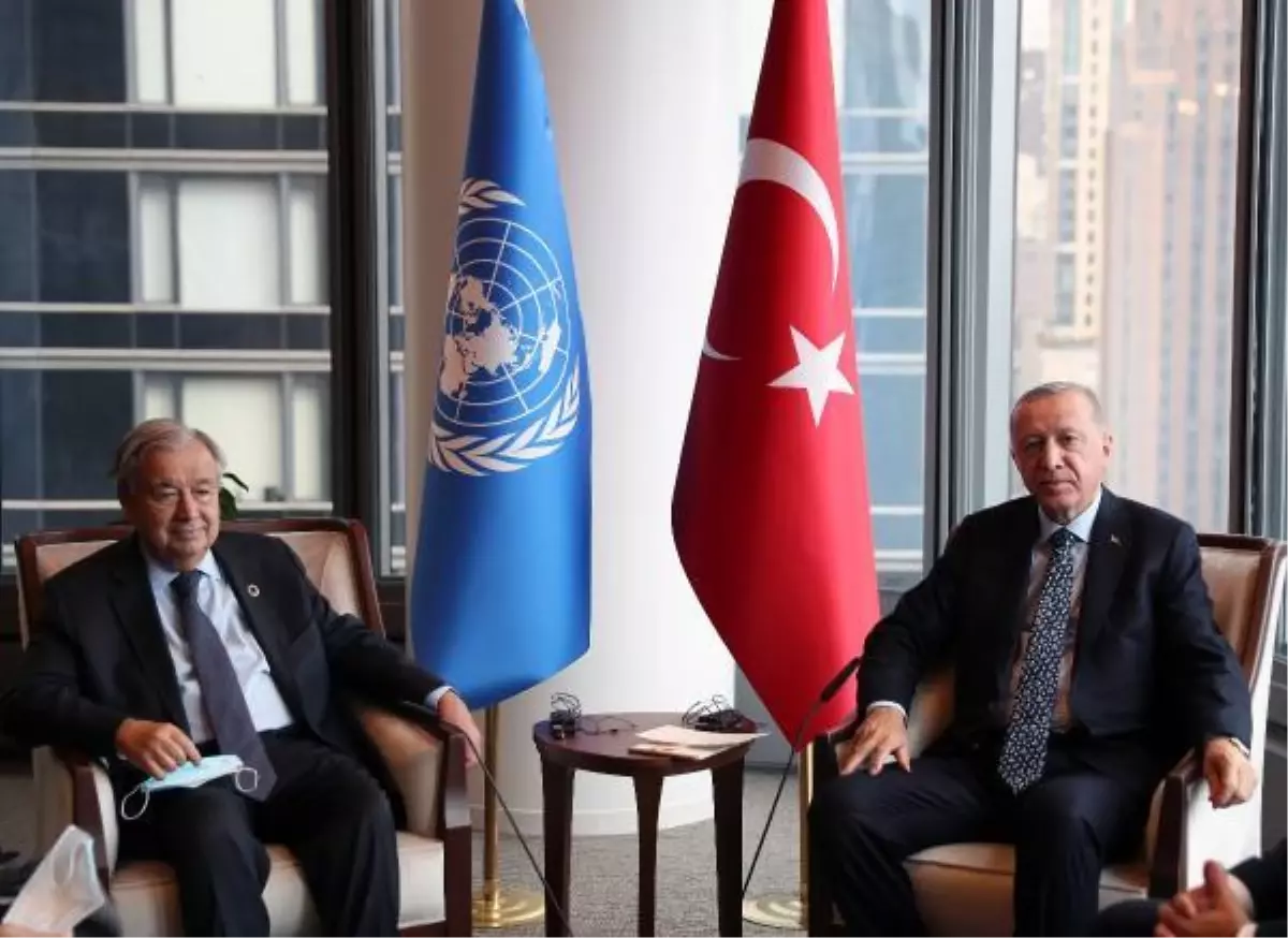 Erdoğan, BM Genel Sekreteri Guterres\'le görüştü