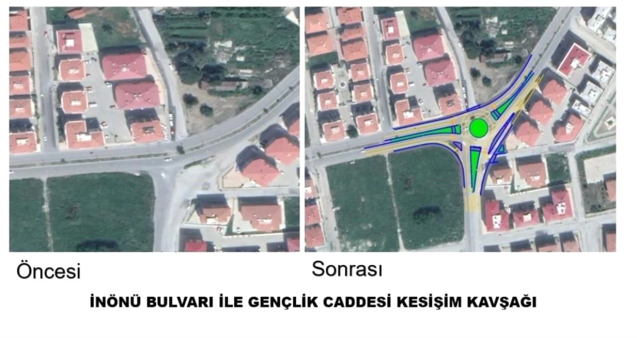 İzmir Büyükşehir Belediyesinden Tire\'ye 3 yeni kavşak projesi