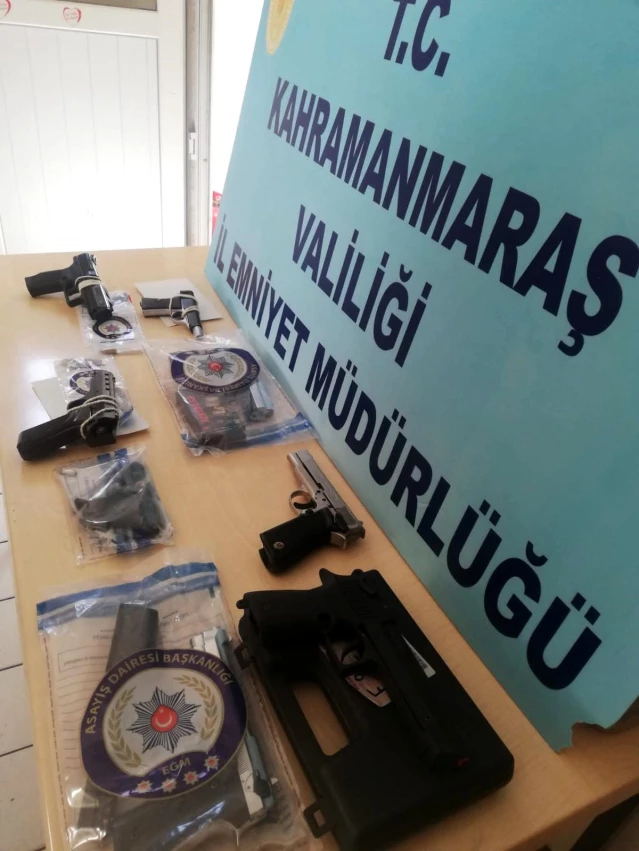Kahramanmaraş'ta 29 adet silah ele geçirildi