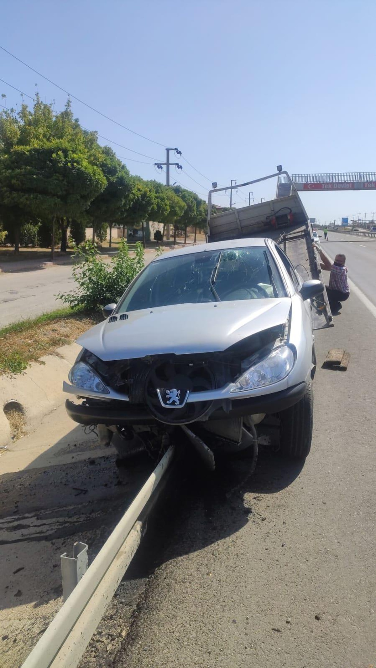 Keşan\'daki trafik kazasında 1 kişi yaralandı