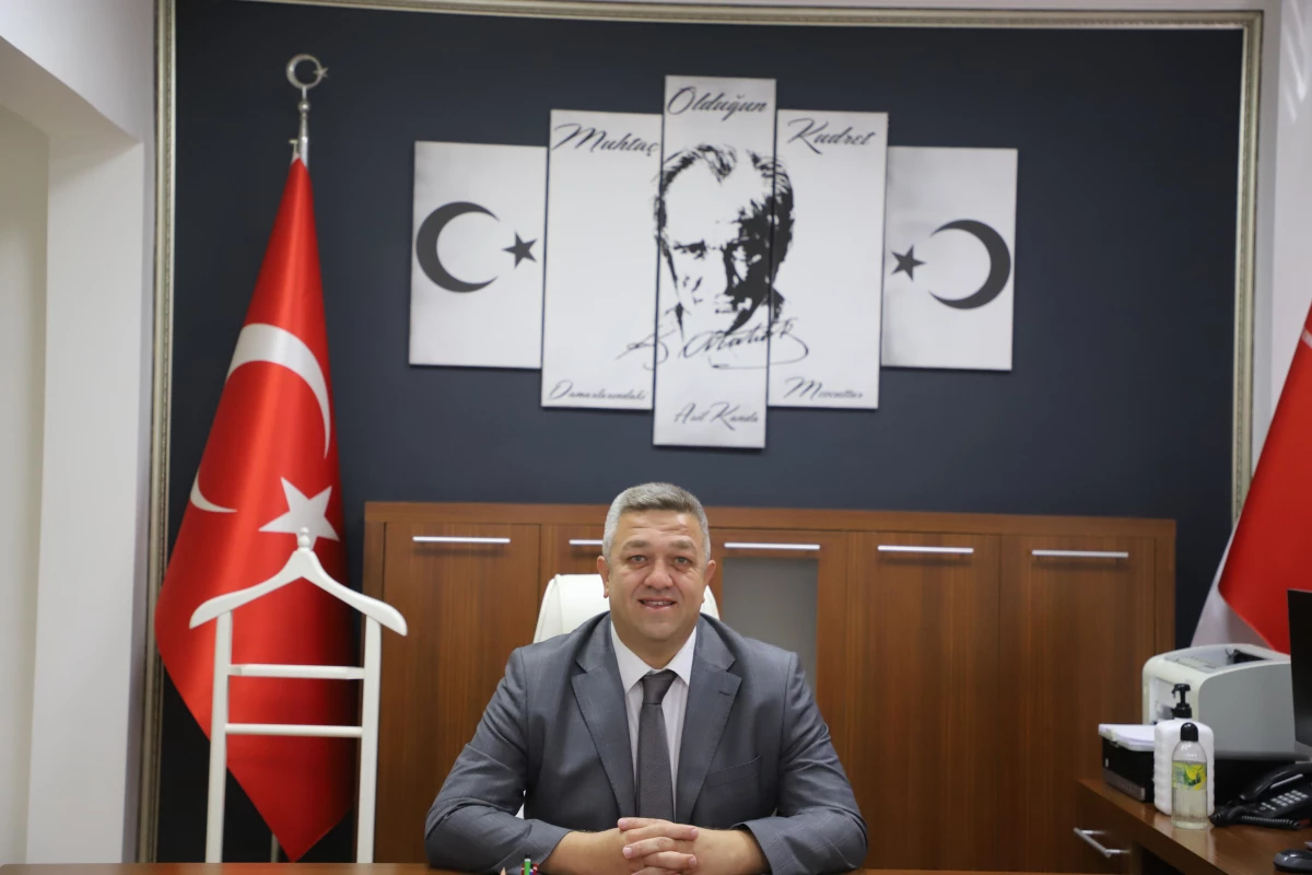 Korkuteli\'nin yeni emniyet müdürü Mehmet Akbulut görevine başladı