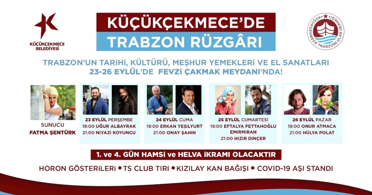 Küçükçekmece\'de Trabzon rüzgarı