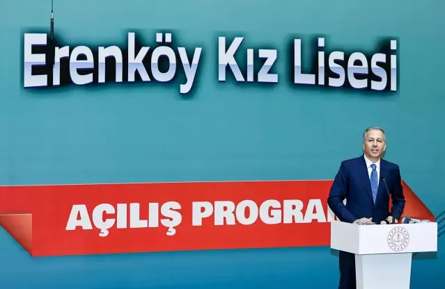 Milli Eğitim Bakanı Özer, Erenköy Kız Lisesi'nin açılışına katıldı Açıklaması