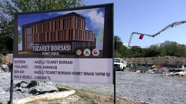 Nazilli Ticaret Borsası yeni hizmet binasına kavuşuyor