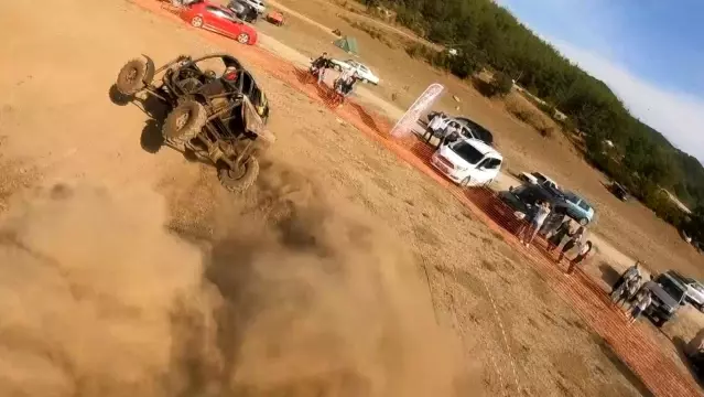 Off Road Festivali'nde yüreklerin ağızlara geldiği anlar