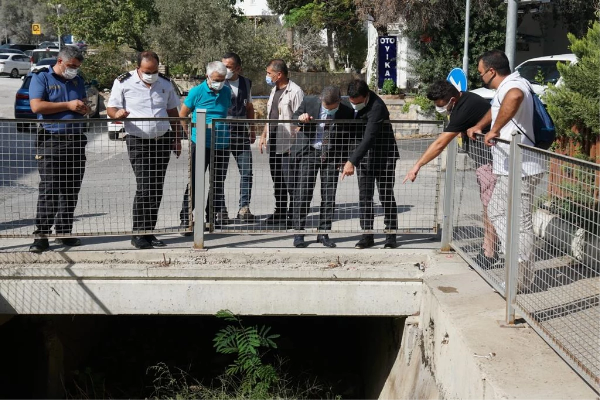 Bodrum Kaymakamı Bayar ve Belediye Başkanı Aras, ilçede kış hazırlıklarını denetledi