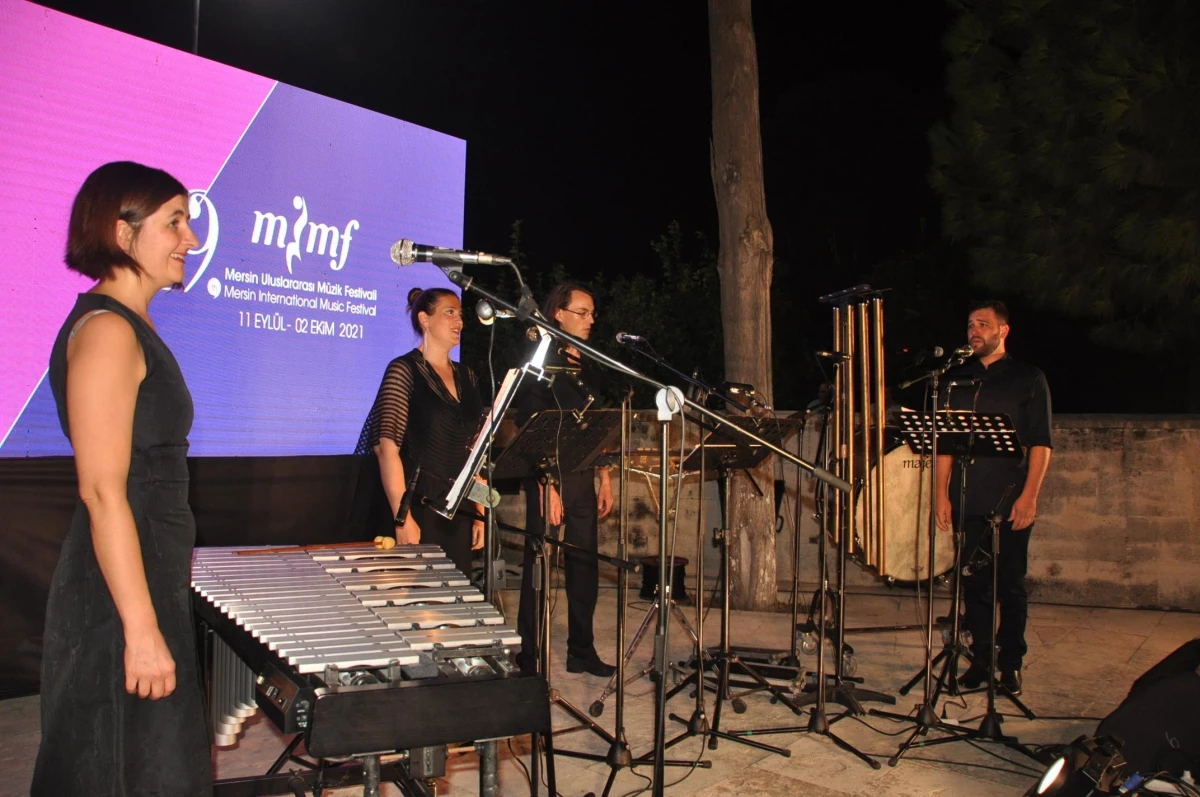 Damask Vocal Quartet, 19. Mersin Uluslararası Müzik Festivali\'nde sahne aldı