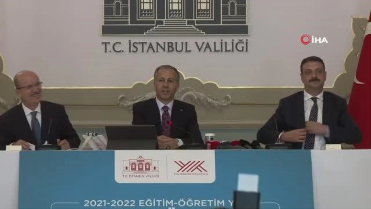 İstanbul Valisi Yerlikaya ve YÖK Başkanı Özvar üniversitelerde alınan tedbirleri açıkladı