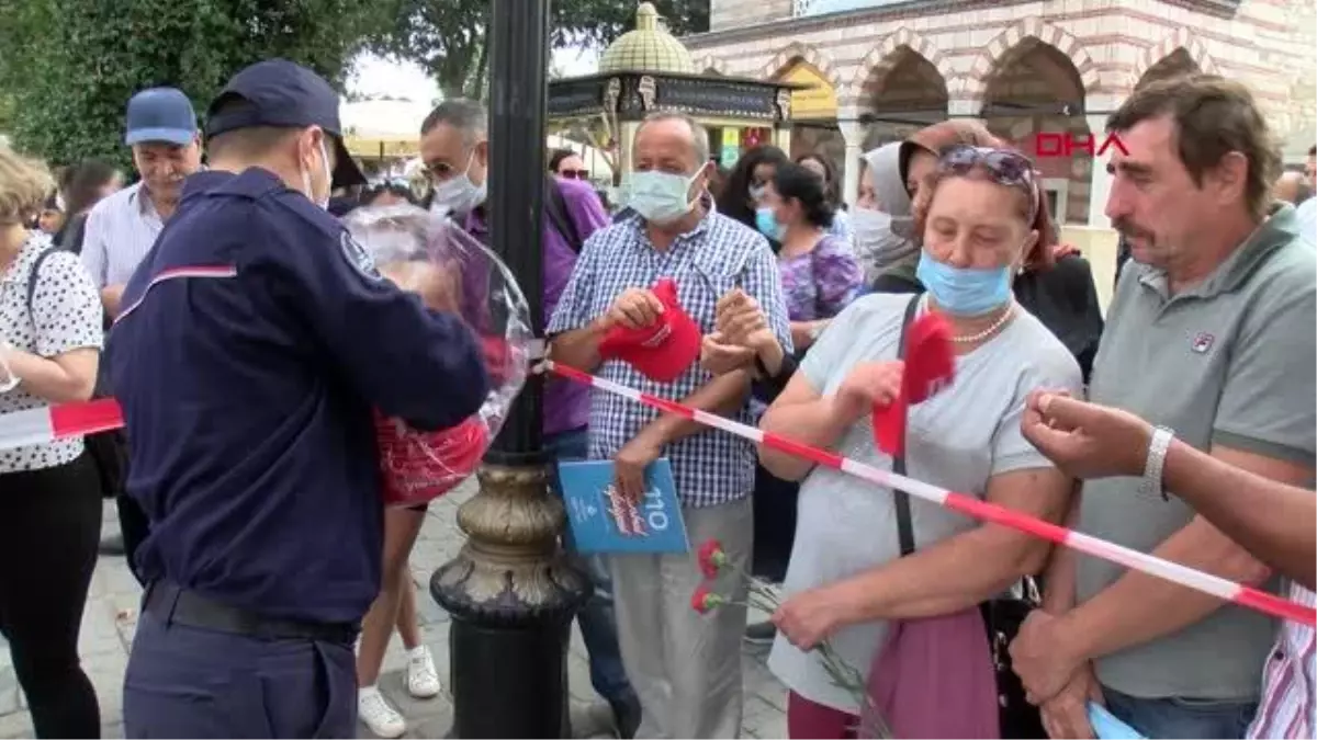 İTFAİYE HAFTASI SULTANAHMET MEYDANI\'NDA KUTLANDI