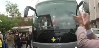 İYİ Parti Genel Başkanı Akşener, Çatalca'da ziyaretlerde bulundu